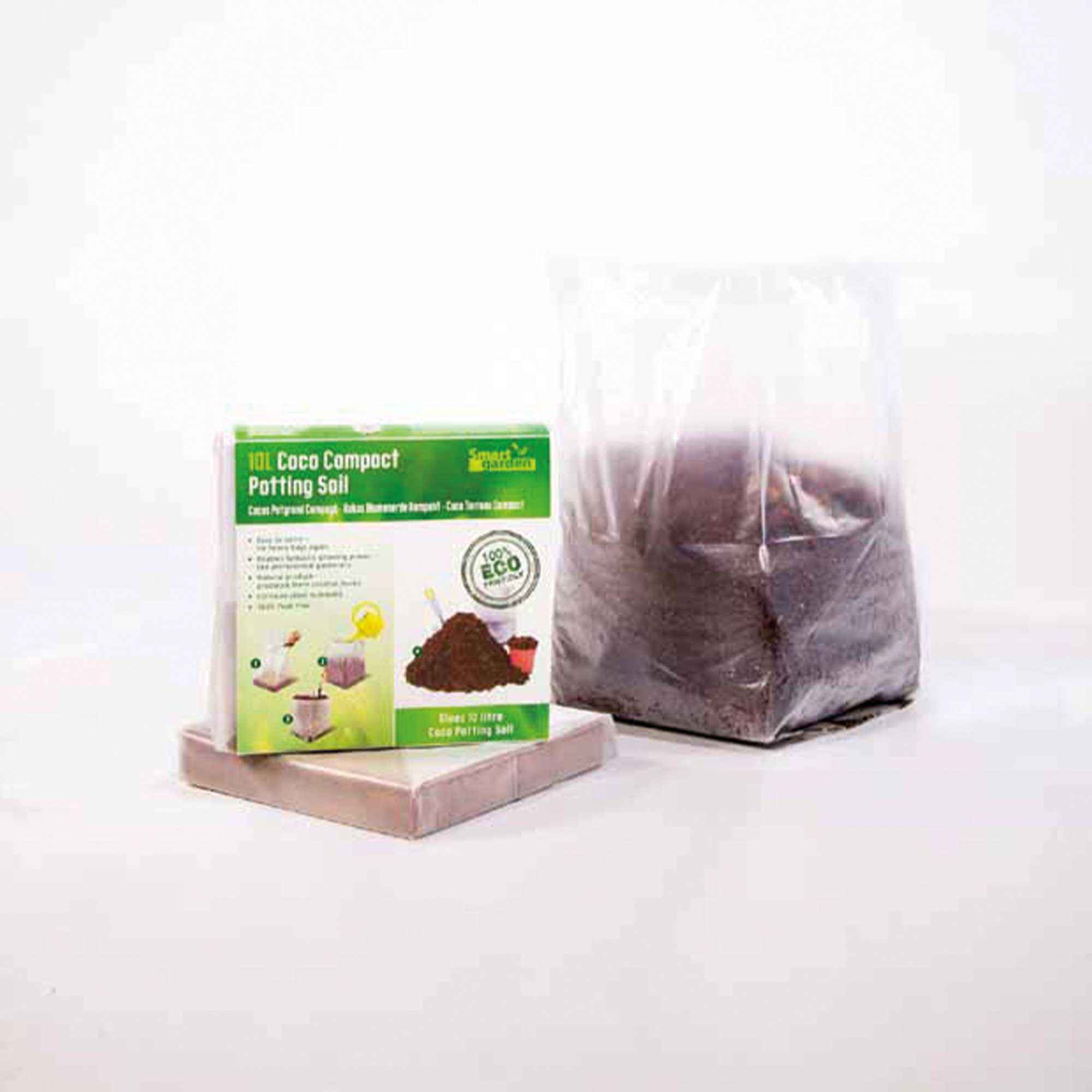 Gepresste Blumenerde für Kübel und Balkonkästen 10 L